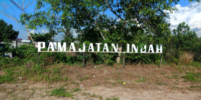 foto gerbang perumahan KOMPLEK PEMAJATAN INDAH