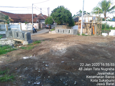 foto gerbang perumahan SHIFA RESIDENCE