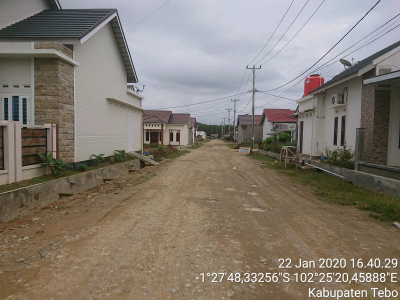 foto gerbang perumahan PALLIMA CITY RESIDENCE