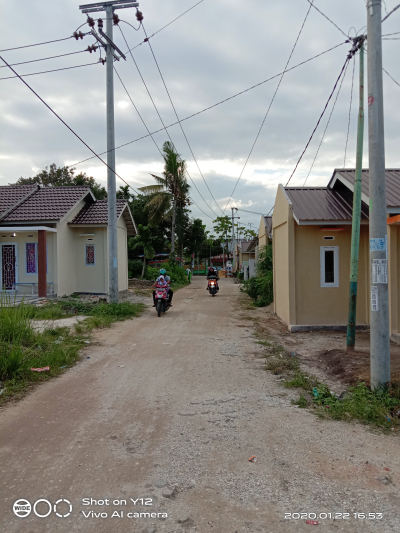 foto gerbang perumahan permata garden 2