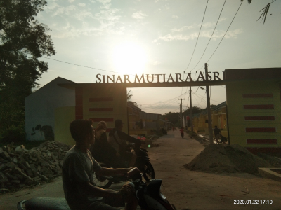 foto gerbang perumahan Sinar Mutiara Asri