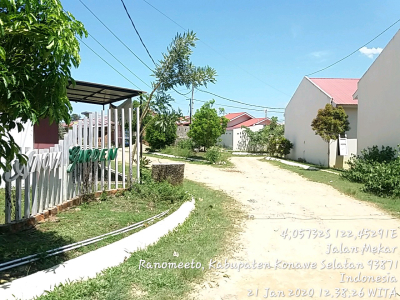 foto gerbang perumahan ANOVA LAND KENDARI