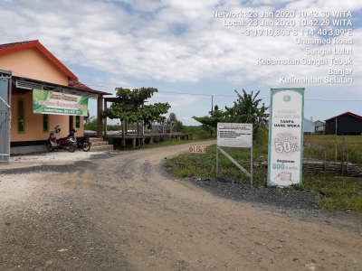 foto gerbang perumahan Komplek kalimantan batara 2
