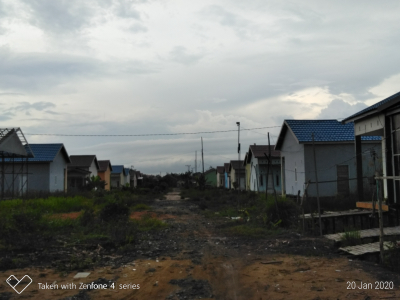 foto gerbang perumahan Komplek Marina