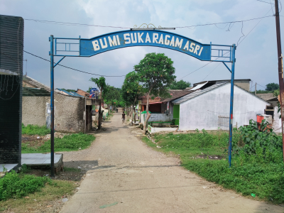 foto gerbang perumahan BUMI SUKARAGAM ASRI