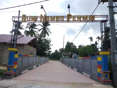 foto gerbang perumahan BUMI NAMBO PERMAI