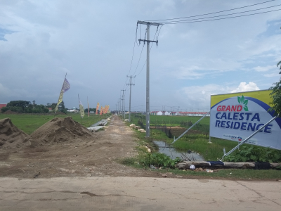 foto gerbang perumahan CALESTA RESIDENCE