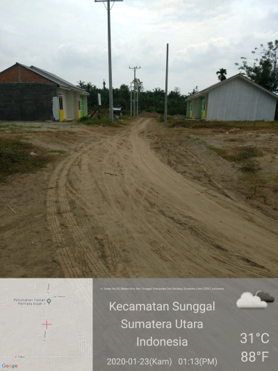 foto gerbang perumahan Griya Sirsak Mencirim 2