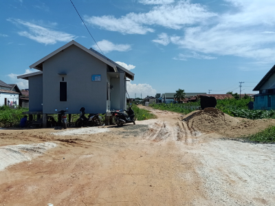 foto gerbang perumahan Antasari mandiri