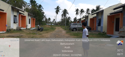 foto gerbang perumahan PURI ELANG RESIDENCE