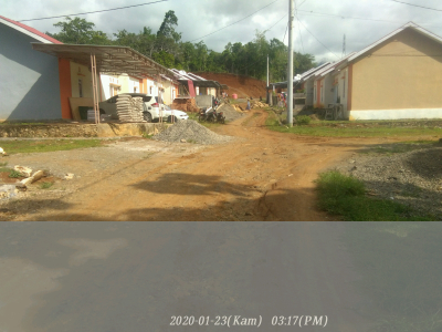 foto gerbang perumahan GRAND CITY 2