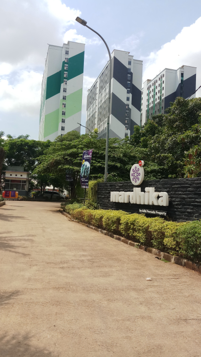 foto gerbang perumahan Apartemen Mardhika Park