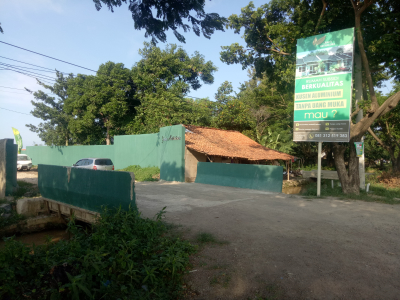 foto gerbang perumahan Graha Arthaloka