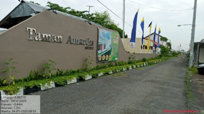 foto gerbang perumahan TAMAN AMARTHA