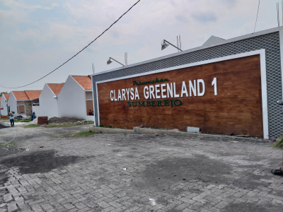 foto gerbang perumahan PERUMAHAN GREENLAND SUMBEREJO 1