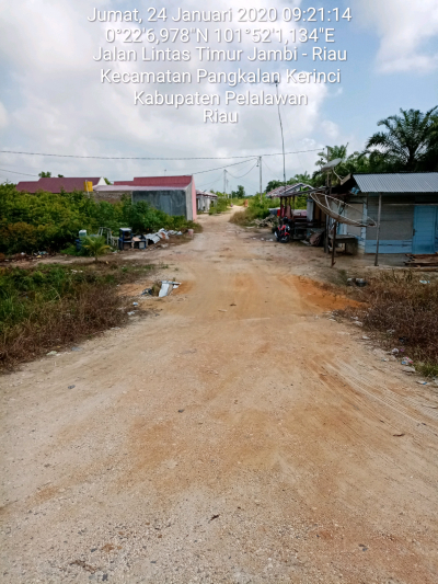 foto gerbang perumahan VILLA INDAH PELALAWAN