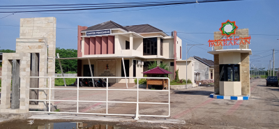 foto gerbang perumahan SAMAWA LAND 