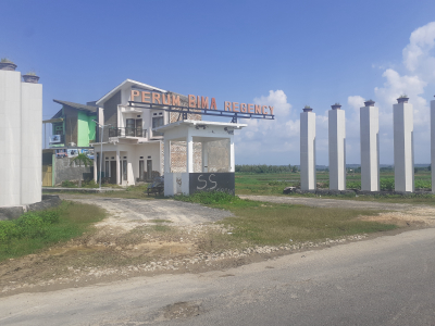 foto gerbang perumahan BIMA REGENCY 2