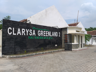 foto gerbang perumahan PERUMAHAN GREENLAND SUMBEREJO 2