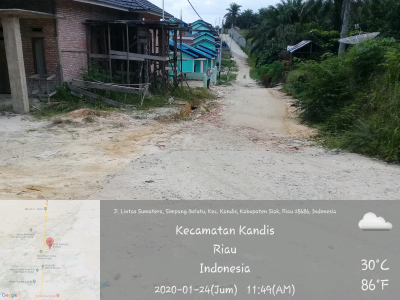 foto gerbang perumahan LIBO PERMAI ASRI 3