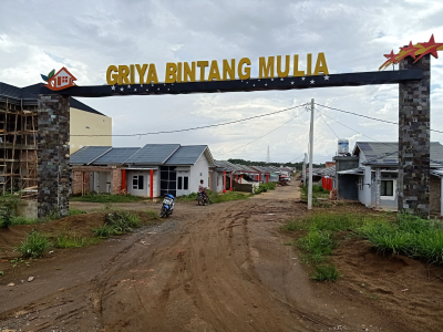 foto gerbang perumahan GRIYA BINTANG MULIA