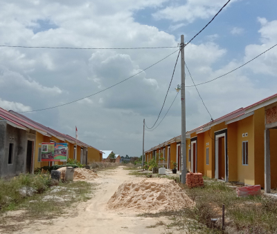 foto gerbang perumahan TENAYAN NUSANTARA RESIDENCE