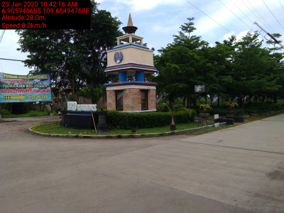 foto gerbang perumahan BRD RESIDENCE 