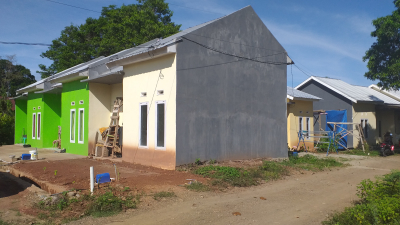 foto gerbang perumahan GRIYA MEGA NIA 1