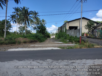 foto gerbang perumahan DE'PREMIUM MATUNGKAS