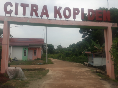foto gerbang perumahan CITRA KOPI DEN