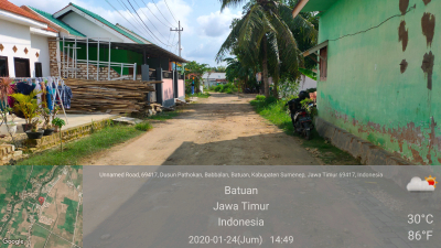 foto gerbang perumahan RANDU PERMAI 2