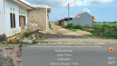 foto gerbang perumahan RANDU PERMAI