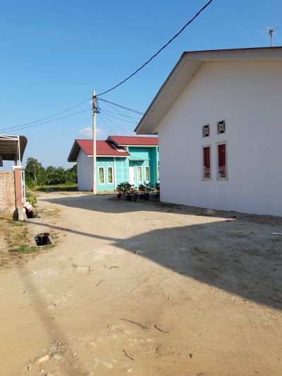 foto gerbang perumahan Taman Sahaba Residence