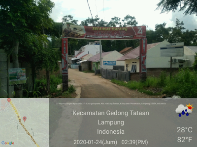 foto gerbang perumahan Asri Jaya Indah Permai