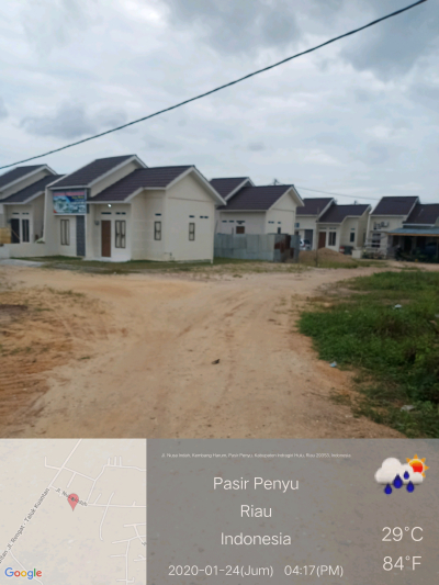 foto gerbang perumahan Griya molek