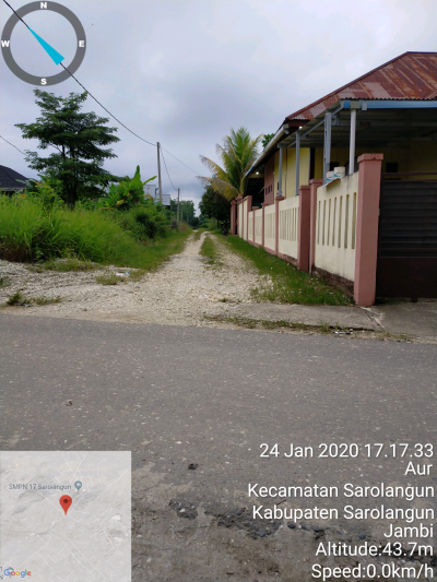 foto gerbang perumahan PERMATA AUR GADING