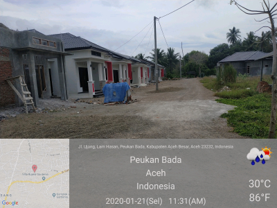foto gerbang perumahan Rima Keuneurum Residence