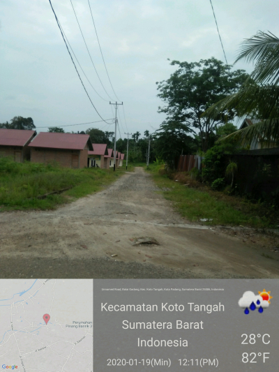 foto gerbang perumahan pinang baririk VII tahap 2