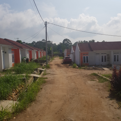 foto gerbang perumahan Griya Baraya