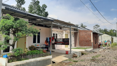 foto gerbang perumahan Shamara sumbang 2