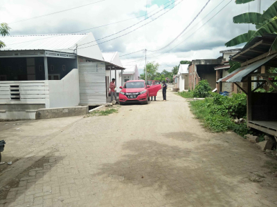 foto gerbang perumahan HUNIAN HS SERIKAYA
