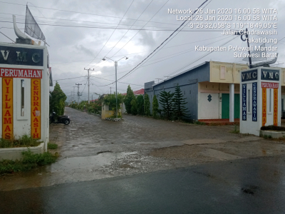 foto gerbang perumahan VILLAMAS CENDRAWASIH