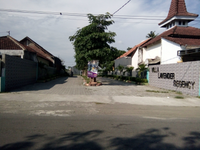 foto gerbang perumahan VILLA LAVENDER REGENCY