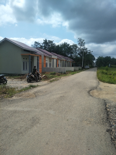 foto gerbang perumahan GRIYA AGUNG PERMAI II