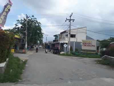 foto gerbang perumahan Kirana Cikarang