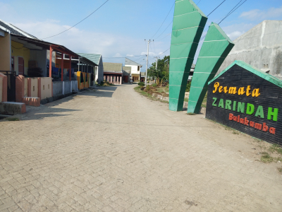 foto gerbang perumahan PERMATA ZARINDAH BULUKUMBA TAHAP 4