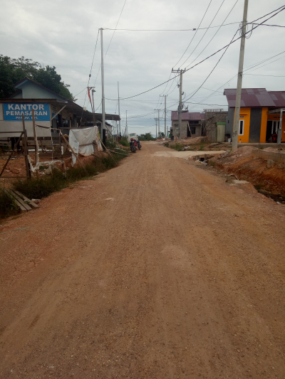 foto gerbang perumahan BERAU ENERGY LAND