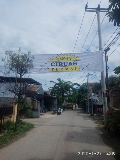 foto gerbang perumahan TAMAN CIRUAS PERMAI