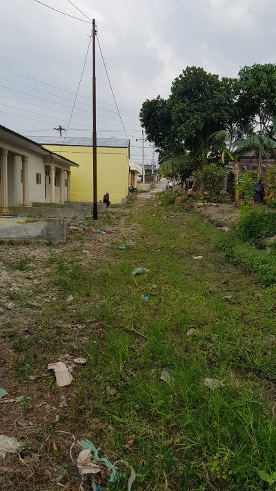 foto gerbang perumahan Perumahan Sumber Jaya Indah subsidi Karang Sari II