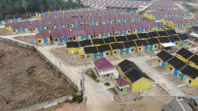 foto gerbang perumahan Citra indah residence